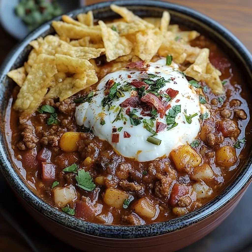 Bacon & Sausage Breakfast Chili: An Incredible Ultimate Recipe