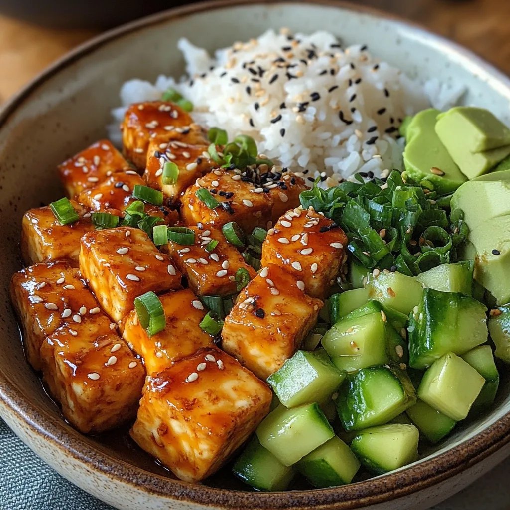 Sticky Tofu Bowls: An Amazing Ultimate Recipe for 4