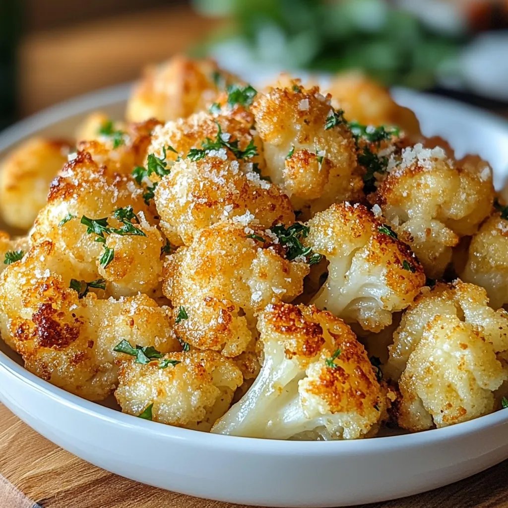 Crispy Parmesan Cauliflower: An Incredible Ultimate Recipe