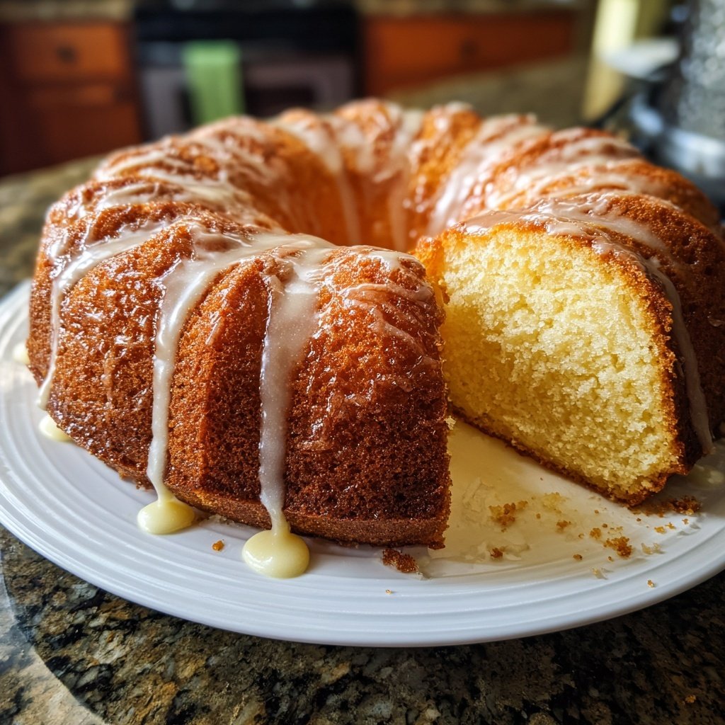 Classic Moist Vanilla Butter Cake