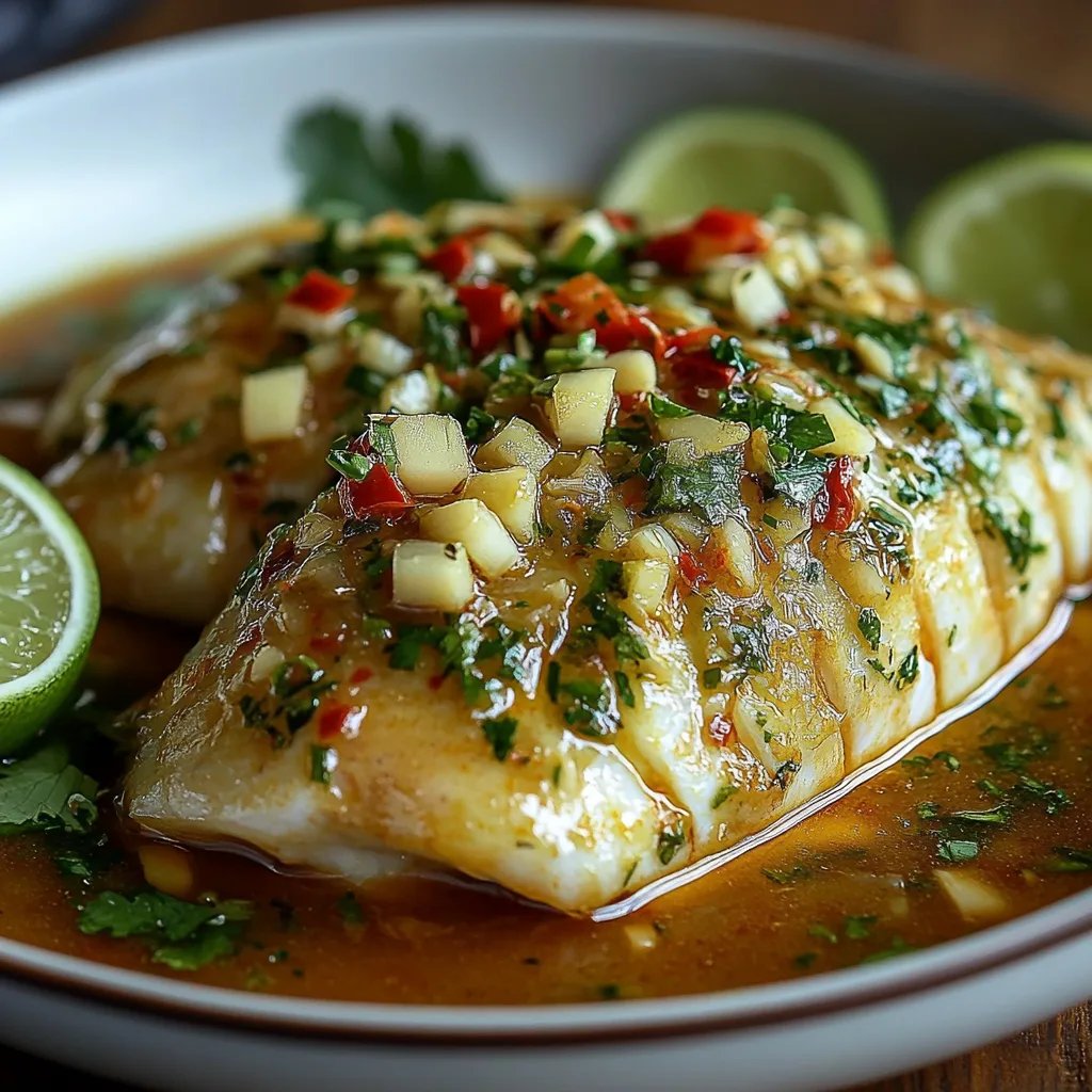 Thai Spicy Lime-Garlic Steamed Fish: An Incredible Ultimate Recipe