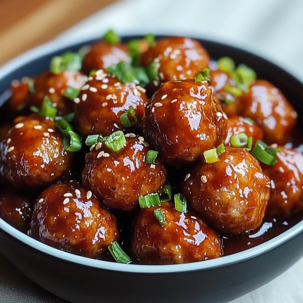 Sweet Chili Meatballs Crockpot