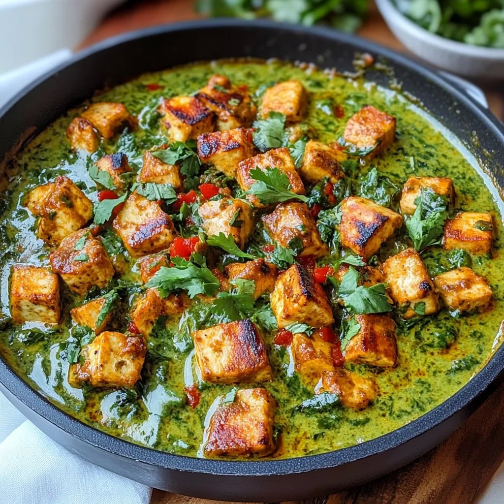 Chipotle Tofu in Creamy Poblano Sauce: An Incredible 5-Step Recipe