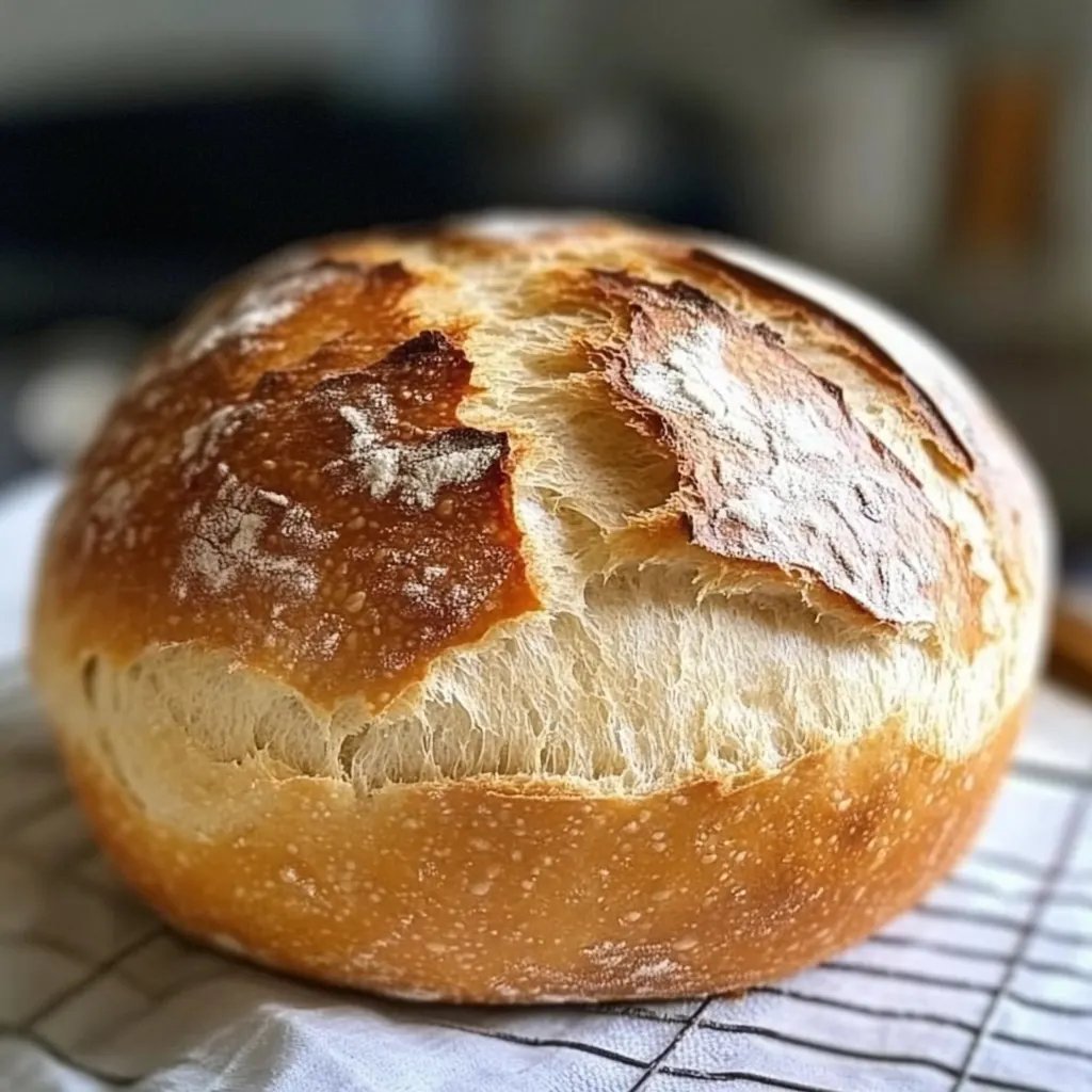 No Knead Gluten Free Bread