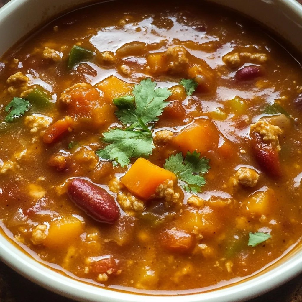 Easy Turkey Pumpkin Chili