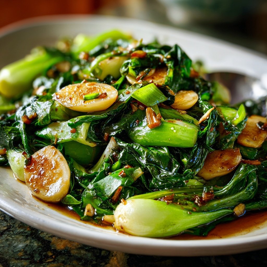 Bok Choy Stir Fry Vegetables