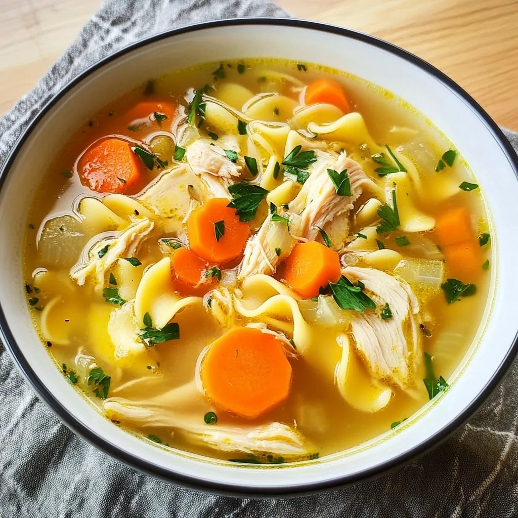 Classic Chicken Noodle Soup