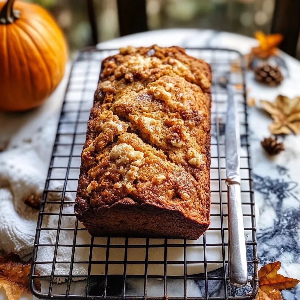 Cinnamon Crunch Pumpkin Bread: An Incredible 5-Step Recipe